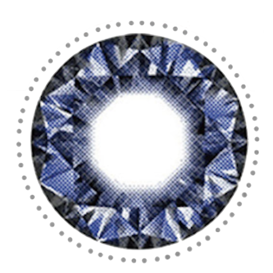 Stained Glass Blue